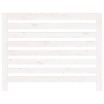 Radiatorombouw 108,5X19X84 Cm Massief Grenenhout Wit