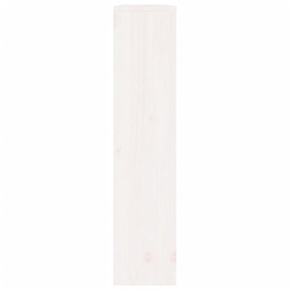 Radiatorombouw 108,5X19X84 Cm Massief Grenenhout Wit