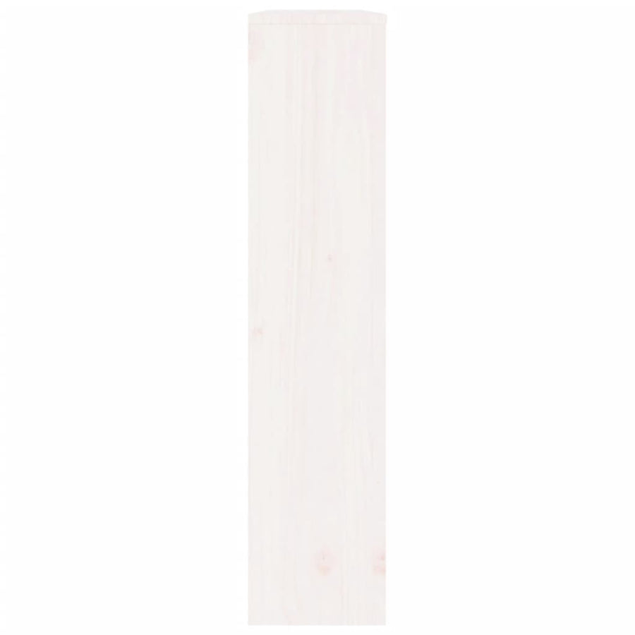 Radiatorombouw 108,5X19X84 Cm Massief Grenenhout Wit