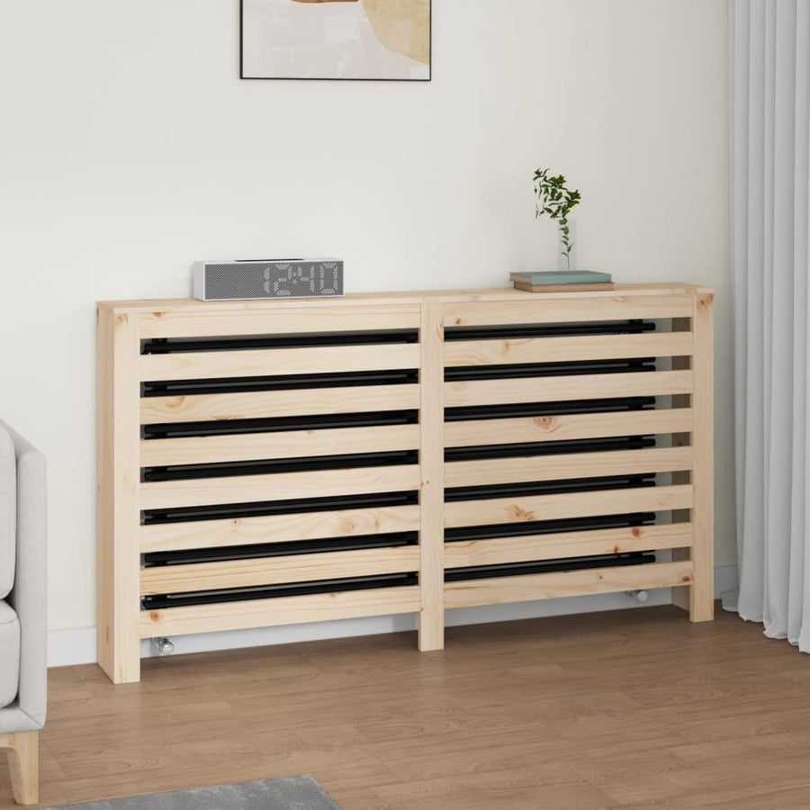 Radiatorombouw 153X19X84 Cm Massief Grenenhout