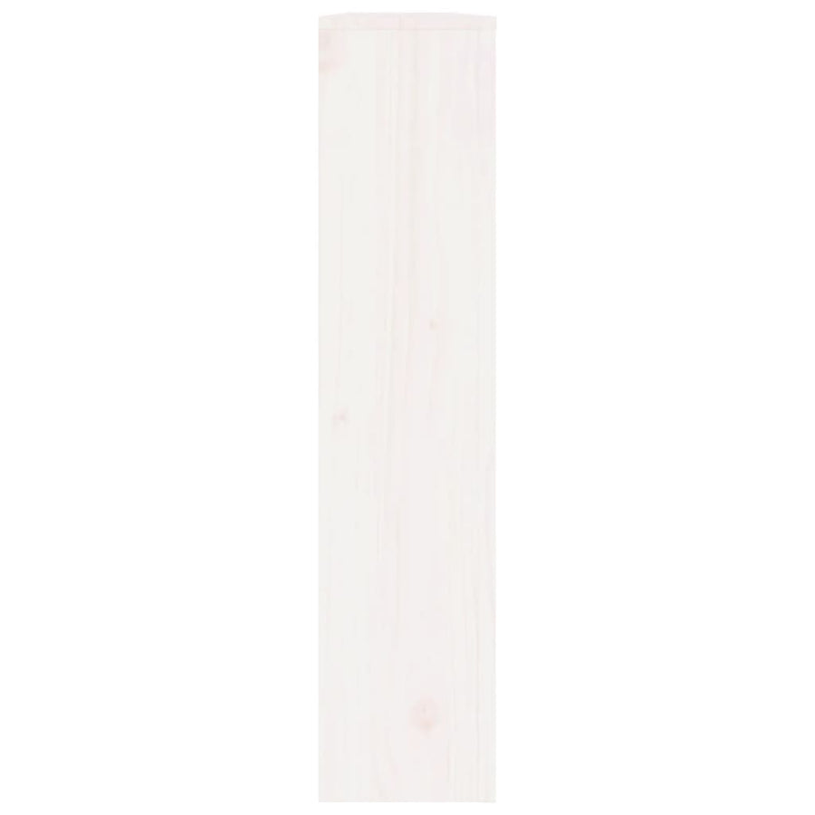 Radiatorombouw 153X19X84 Cm Massief Grenenhout Wit