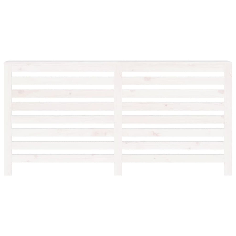 Radiatorombouw 169X19X84 Cm Massief Grenenhout Wit