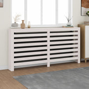 Radiatorombouw 169X19X84 Cm Massief Grenenhout Wit