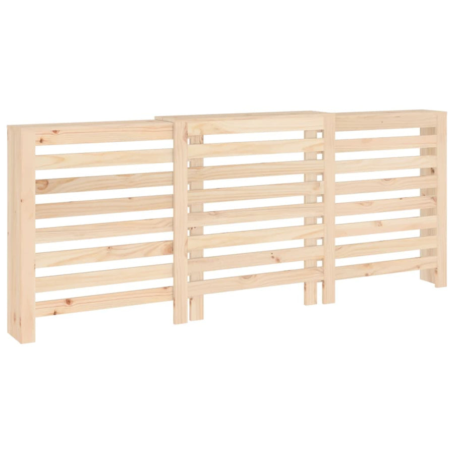 Radiatorombouw 210X21X85 Cm Massief Grenenhout