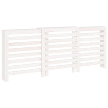 Radiatorombouw 210X21X85 Cm Massief Grenenhout Wit