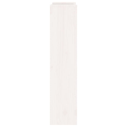 Radiatorombouw 210X21X85 Cm Massief Grenenhout Wit