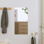 Wall mirror 30x60 cm rectangular glass