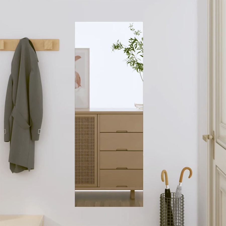 Wandspiegel Rechthoekig Glas 1 30 x 80 cm zonder LED