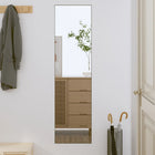 Wall mirror 30x100 cm rectangular glass