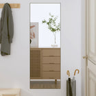 Wall mirror 40x100 cm rectangular glass