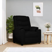 Elektrische massagestoel kunstleer zwart 78,5x95,5x100 cm