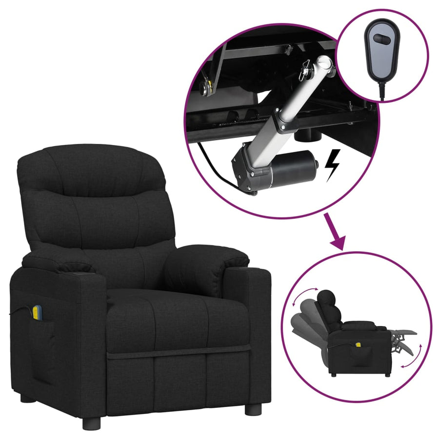 Massagestoel Elektrisch Stof