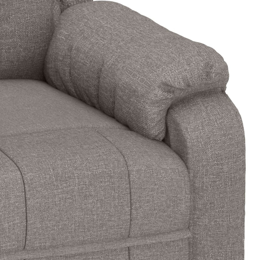 Fauteuil Verstelbaar Elektrisch Stof Taupe