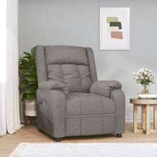 Fauteuil Verstelbaar Elektrisch Stof Taupe