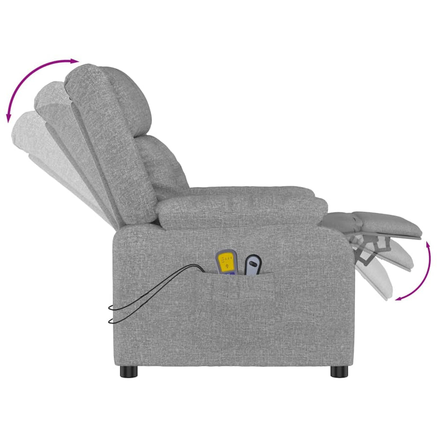 Massagestoel Elektrisch Stof