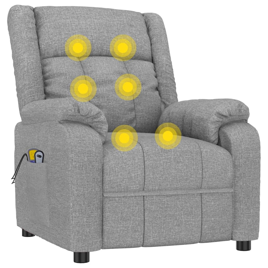 Massagestoel Elektrisch Stof