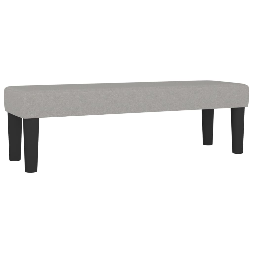 Boxspring Met Matras Stof Lichtgrijs 160 x 200 cm Blok met vierkanten