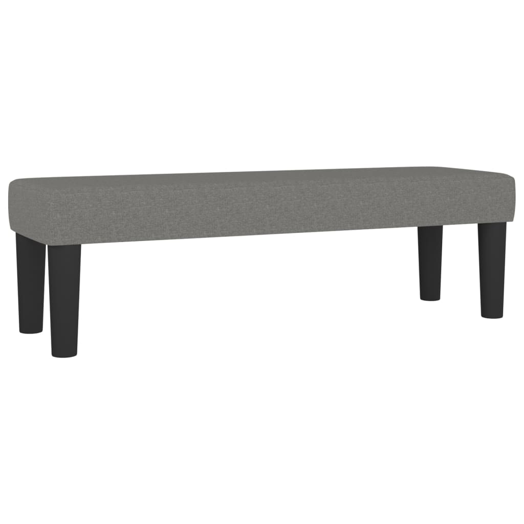 Boxspring Met Matras Stof Donkergrijs 180 x 200 cm Blok met vierkanten