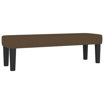 Boxspring Met Matras Stof Donkerbruin 180 x 200 cm Blok met vierkanten