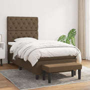 Boxspring met matras 80x200 cm donkerbruin