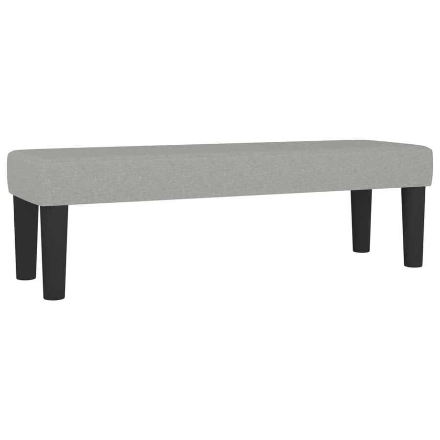 Boxspring Met Matras Stof Lichtgrijs 140 x 190 cm Getuft ontwerp
