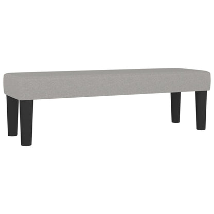 Boxspring Met Matras Stof Lichtgrijs 140 x 200 cm Getuft ontwerp