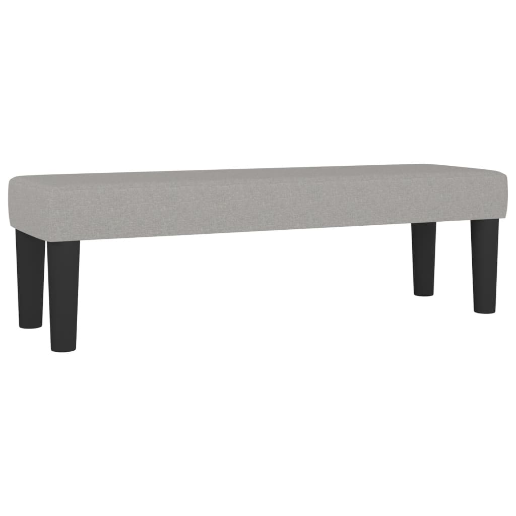 Boxspring Met Matras Stof Lichtgrijs 160 x 200 cm Knopen
