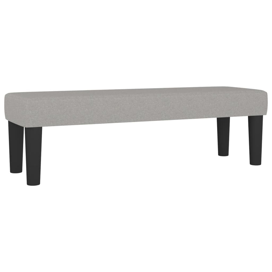 Boxspring Met Matras Stof Lichtgrijs 160 x 200 cm Knopen