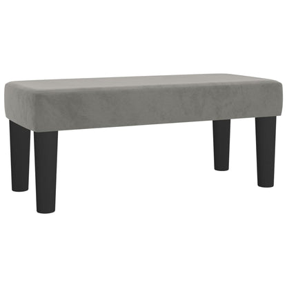 Boxspring Met Matras Fluweel 80 x 200 cm