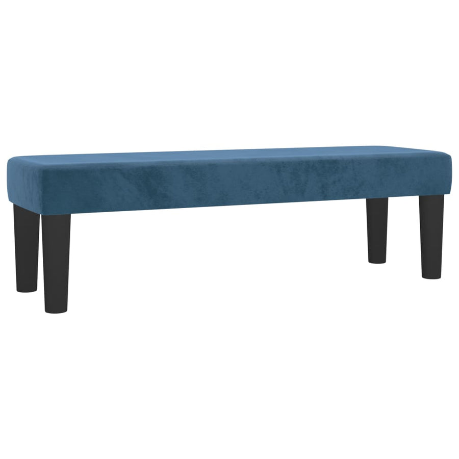 Boxspring Met Matras Fluweel Donkerblauw 160 x 200 cm Blok met vierkanten