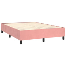 Boxspring Met Matras Fluweel 140 x 190 cm