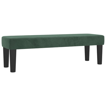 Boxspring Met Matras Fluweel Donkergroen 200 x 200 cm Getuft ontwerp