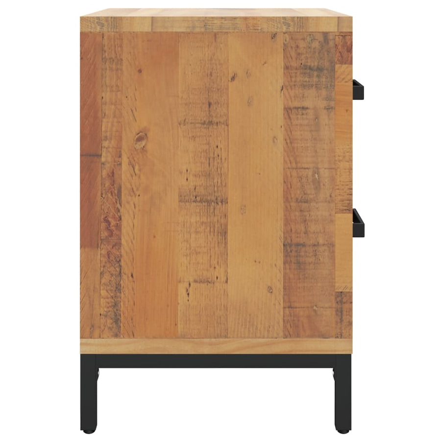 Nachtkastjes Massief Grenenhout 2 36 x 30 x 45 cm Bruin