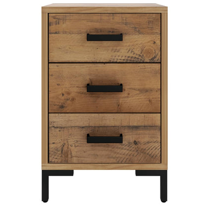 Nachtkastjes Massief Grenenhout 2 40 x 30 x 55 cm Bruin