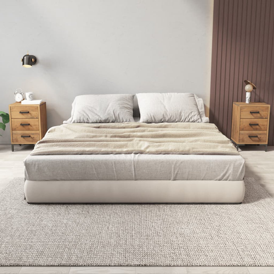 Nachtkastjes Massief Grenenhout 2 40 x 30 x 55 cm Bruin