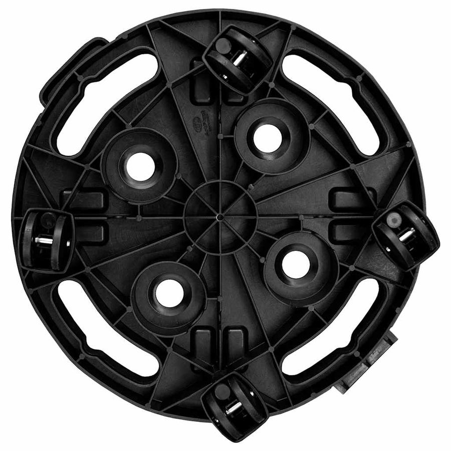 Plantentrolleys Met Wielen 170 Kg Diameter 30 Cm Zwart 5