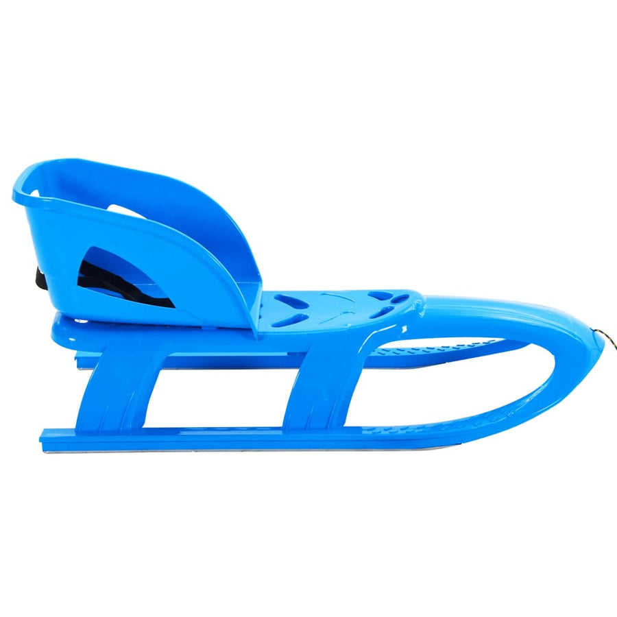 Slee Met Zitje 102,5X40X23 Cm Polypropeen Blauw Slee + zitting