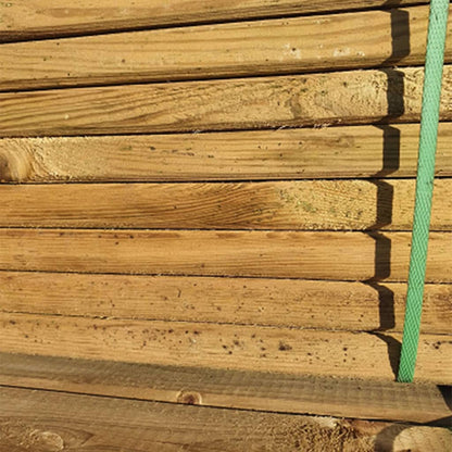 B-Stock Tuinbrug 170X74 Cm Geïmpregneerd Massief Grenenhout