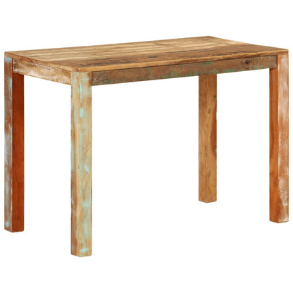 Eettafel 0x55x76 cm gerecycled massief mangohout 111 x 55 x 76 cm massief gerecycled hout