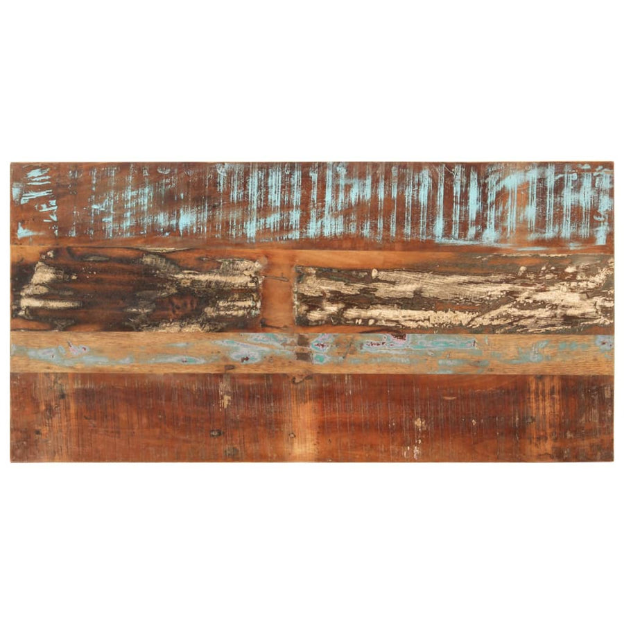 Eettafel 0x55x76 cm gerecycled massief mangohout 111 x 55 x 76 cm massief gerecycled hout
