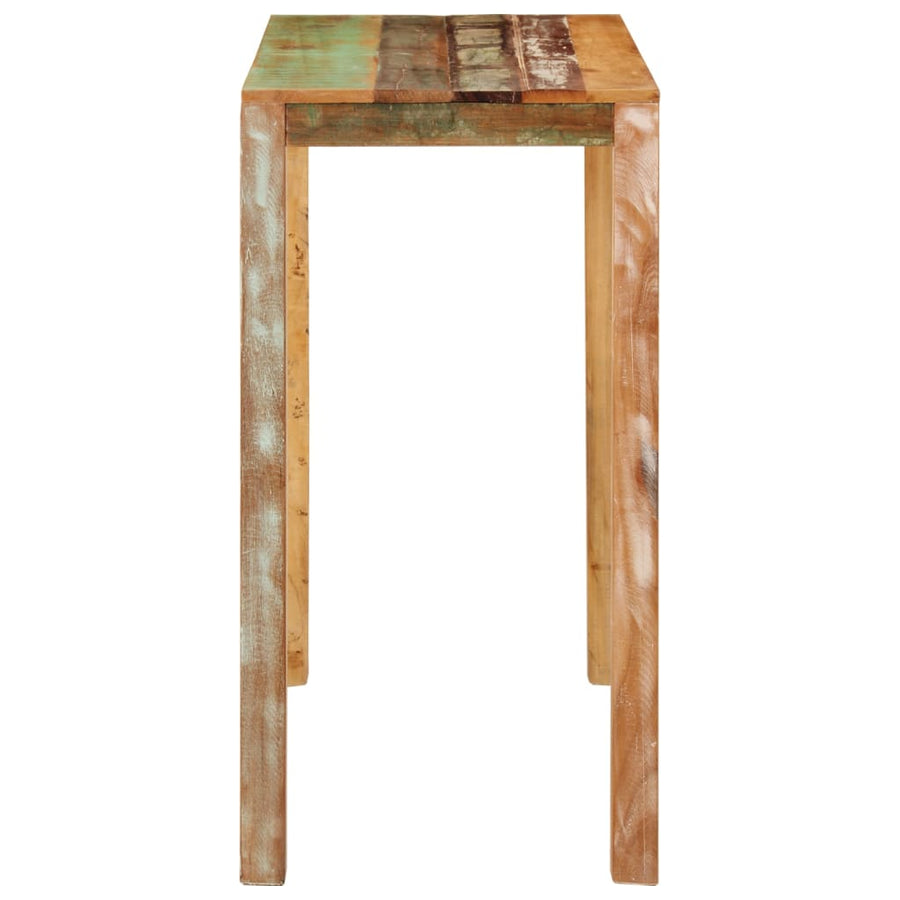 Bartafel Gerecycled Massief Mangohout 112 x 55 x 108 cm massief gerecycled hout
