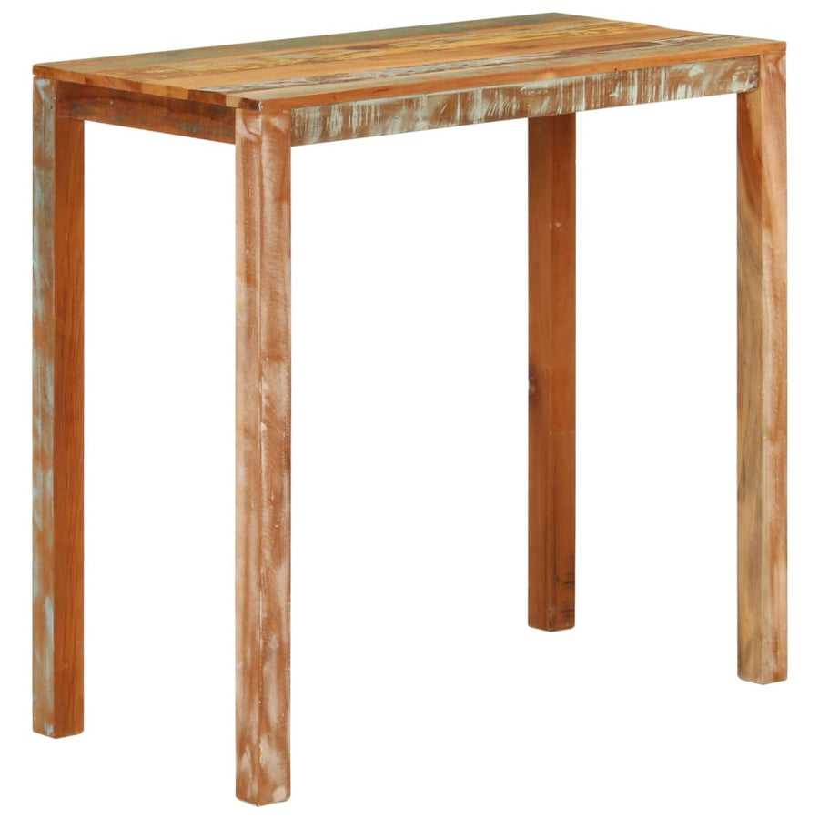 Bartafel Gerecycled Massief Mangohout 112 x 55 x 108 cm massief gerecycled hout