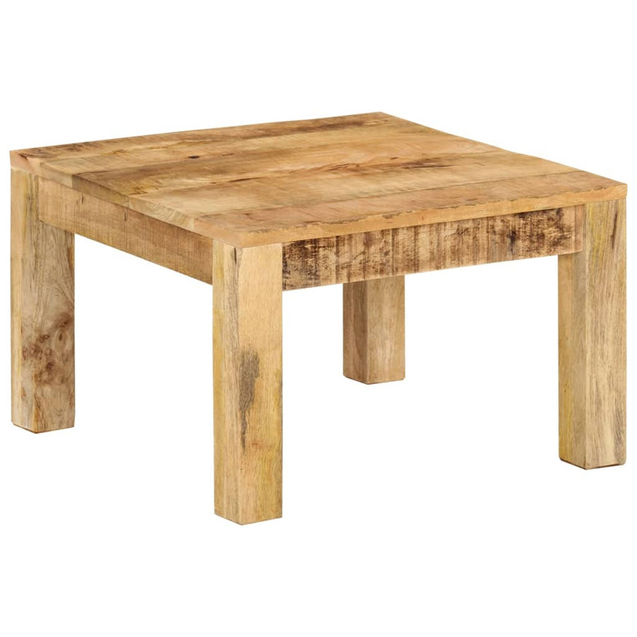 Salontafel 55 x 55 x 35 cm massief mangohout
