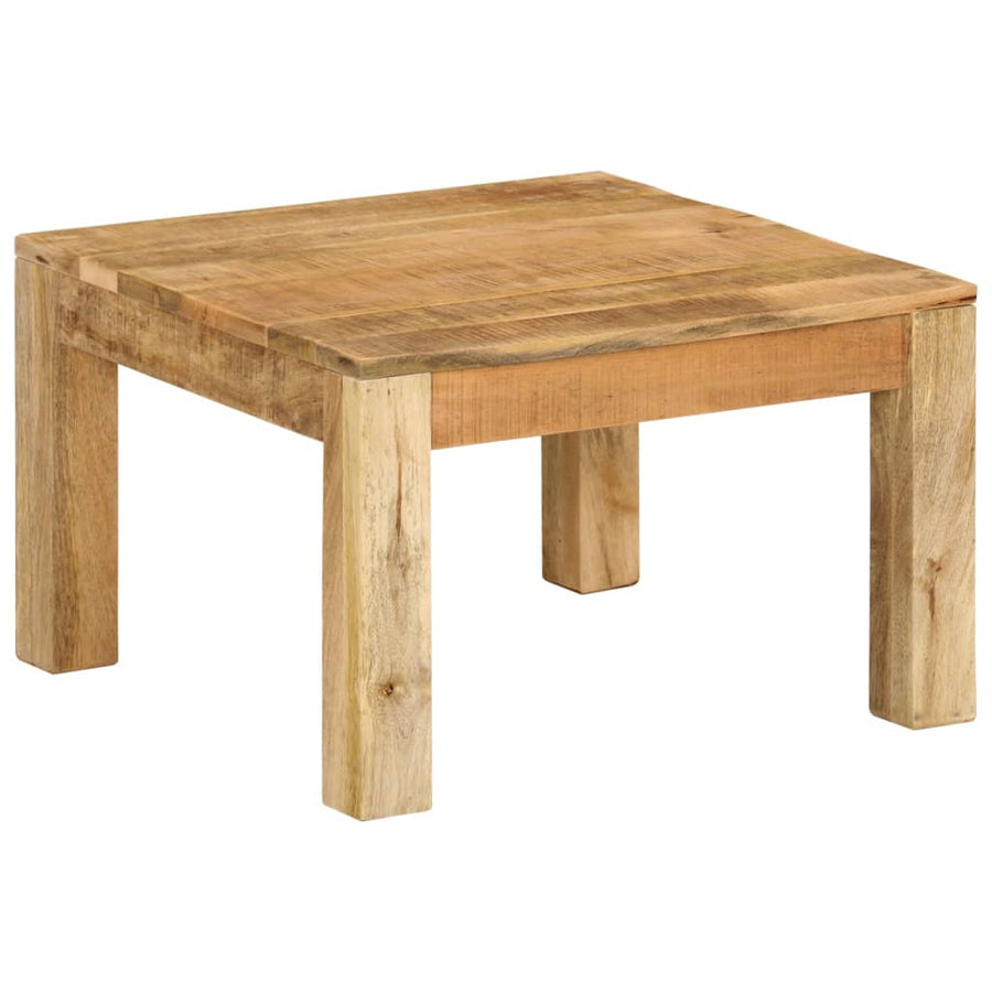 Salontafel 55 x 55 x 35 cm massief mangohout