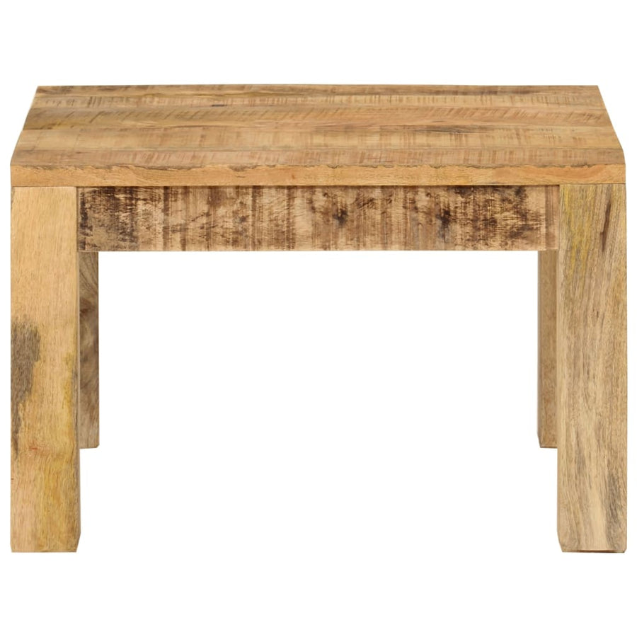 Salontafel 55 x 55 x 35 cm massief mangohout