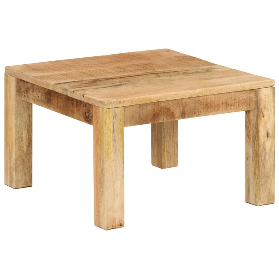 Salontafel 55 x 55 x 35 cm massief mangohout