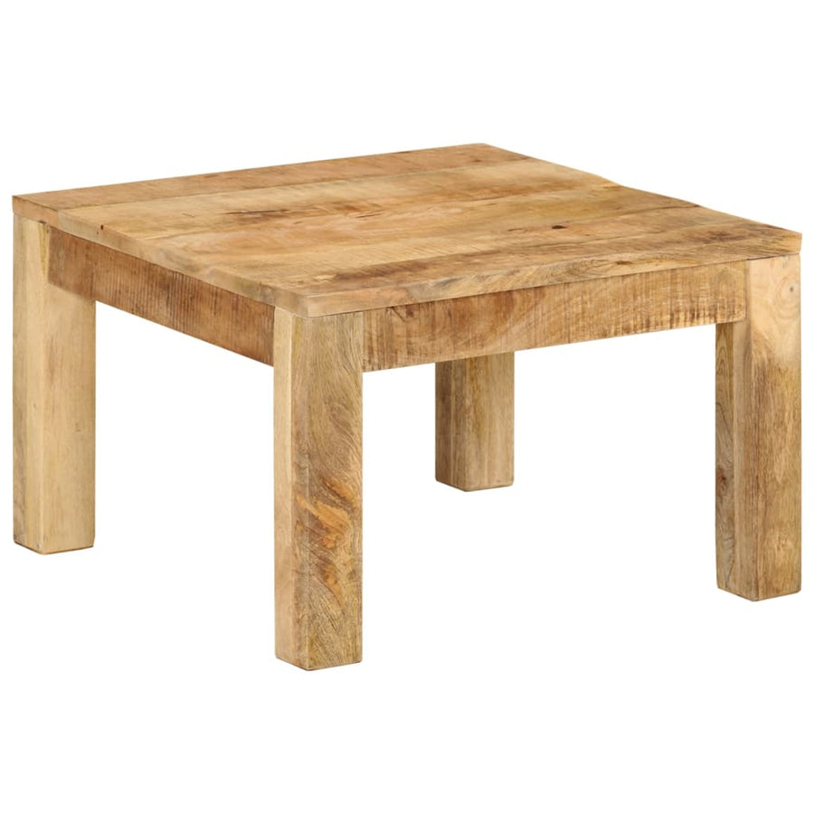 Salontafel 55 x 55 x 35 cm massief mangohout