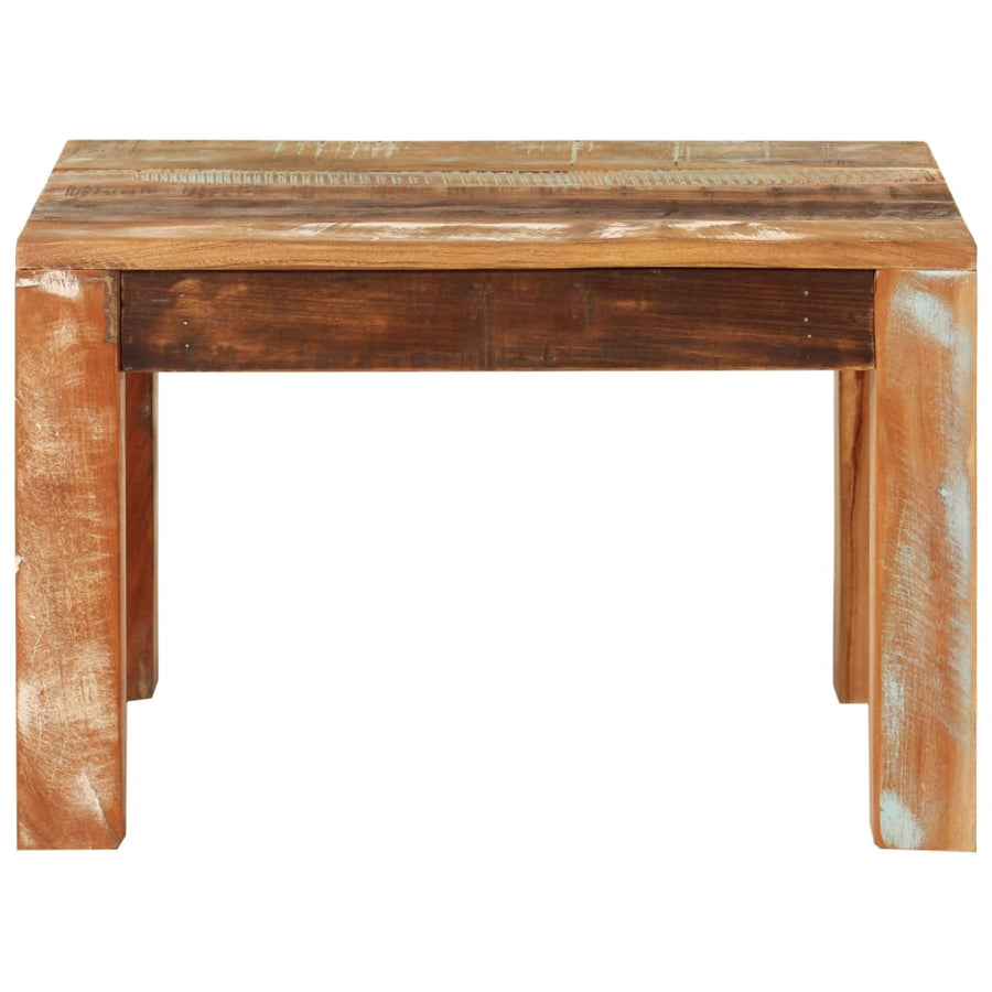 Salontafel 55 x 55 x 35 cm massief gerecycled hout