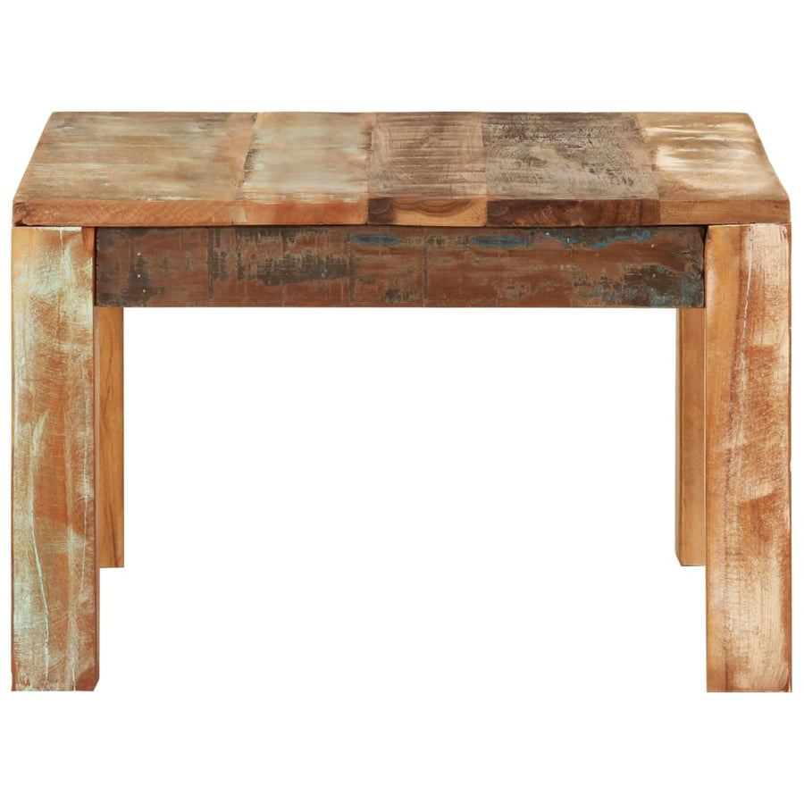 Salontafel 55 x 55 x 35 cm massief gerecycled hout