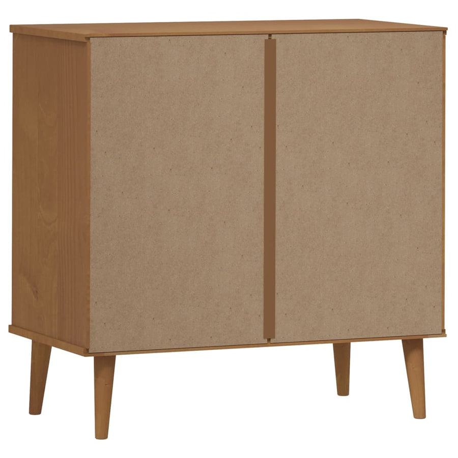Ladekast Molde 80X40X80 Cm Massief Grenenhout Bruin